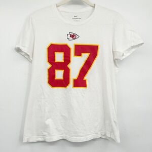 Nike Womens Kansas City Chiefs Travis Kelce 87 Taylors BF Sporty T-Shirt Size L